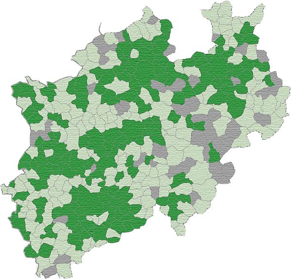 Karte Nrw II Struktur